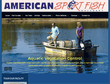Tablet Screenshot of americansportfish.com